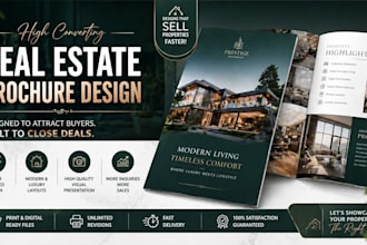 create real estate brochure that attracts buyers fast