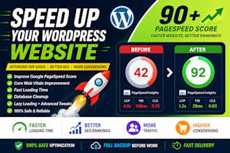 optimize wordpress speed and improve google pagespeed score