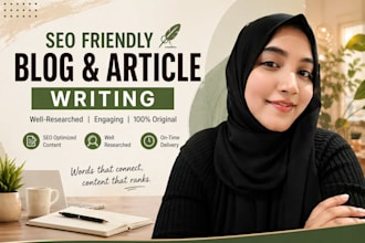 write SEO blogs and articles