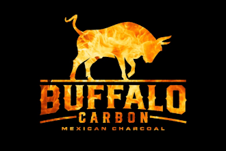 design awesome buffalo logo