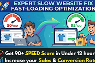 fix slow website speed and improve loading time