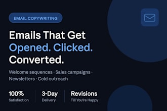 craft email copywriting for sales email copy and sequence email