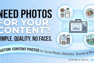 take photo of you need for you