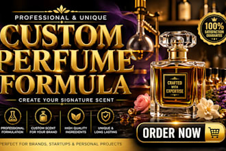 formulate professional perfume and custom fragrance formulation for your brand
