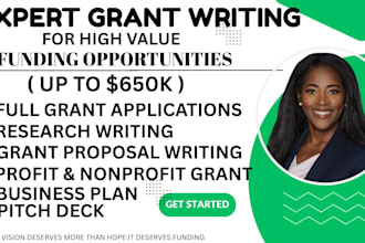 write grant, do grant writing research, be grant rfp writer