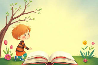 illustrate children story book illustration, children story
