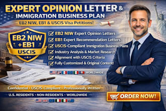 write a professional eb2 niw petition for business plan writer
