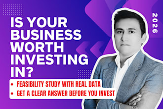create a business feasibility study for investment decisions