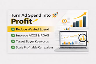setup and manage your amazon PPC sponsored ads campaign for maximum ROI