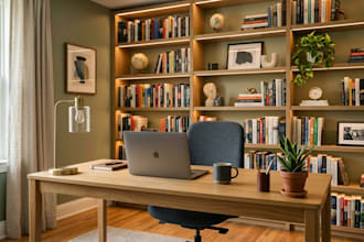create professional zoom and google meet virtual backgrounds