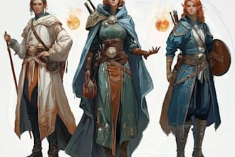 craft unforgettable dnd fantasy rpg character designs for iconic campaigns