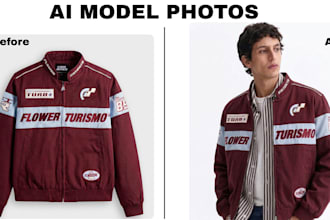 place your clothing on a realistic ai model for ecommerce
