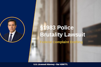 write a compelling section 1983 lawsuit for police brutality