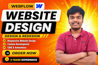 do webflow website, webflow website design and   webflow developer