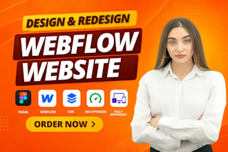 do webflow website, webflow website design and   webflow developer