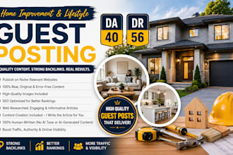 do high da home improvement and lifestyle guest post