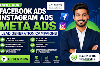run facebook ads campaign instagram ads meta ads marketing lead generation