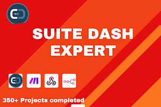 setup suitedash CRM, client portal and automation