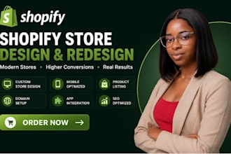 shopify store design shopify store redesign shopify website design shopify store