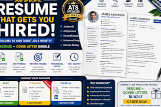 create a targeted resume and cover letter for your job application