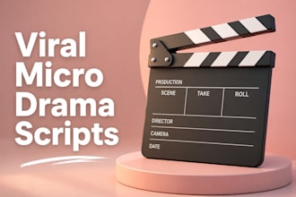 write viral micro drama scripts for reels, tiktok