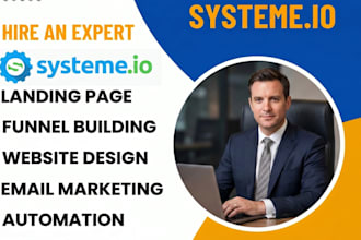 bulid systeme io website landing page funnel builder clickfunnels affiliate dns