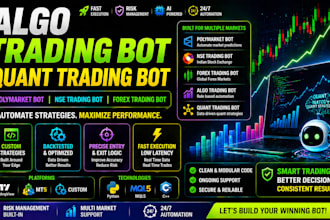 build polymarket bot, nse forex trading bot, algo trading bot, quant trading bot