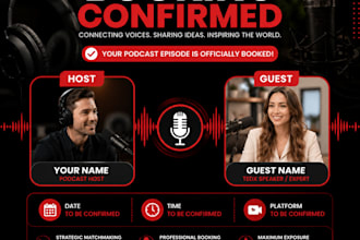 do podcast booking  podcast promotion tedx speaker guest and podcast marketing