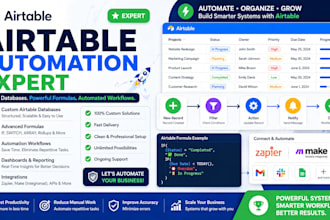 build airtable automation, formulars and custom business systems