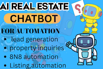 ai real estate chatbot for lead generation, property inquiries, automation