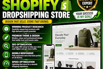 create a profitable shopify dropshipping store