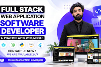 develop custom ai web application and software developer