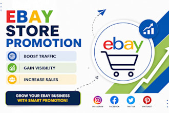 do ebay promotion to increase ebay sales and ebay traffic