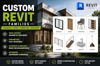 create a parametric revit family for your project