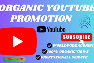 do organic christian youtube music and video promotion