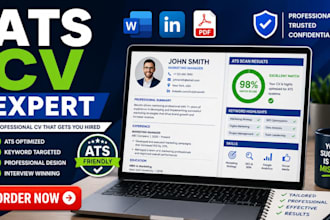 write ats CV resume writing and optimize linkedin profile