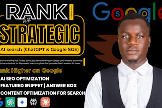 do on page SEO and optimize your website for ai search chatgpt and sge