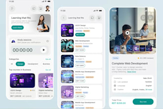 create online course app like udemy, ai quiz, duolingo ai languages learning app