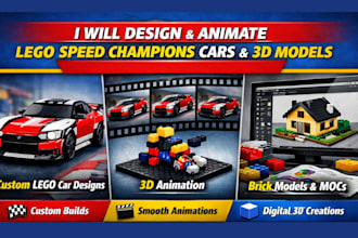 lego design 3d lego model lego animation lego car lego moc bricklink 3d lego