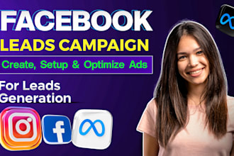 setup lead generation facebook ads instagram ads meta ads campaign fb advertise