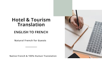translate your hotel or tourism content into french