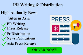 write and publish your press release on high authority news sites in asia