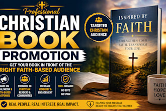 promote your christian book to a targeted faith based audience for real results
