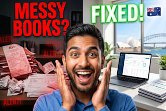 provide expert quickbooks, xero and myob bookkeeping service