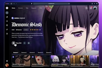 develop ai music streaming app, live streaming app, ott app, video streaming app