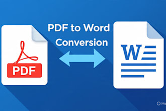 convert pdf to word with  hundred percent accuracy