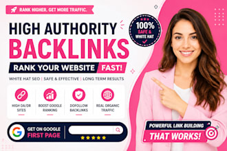 build high authority dofollow backlinks guest post link building