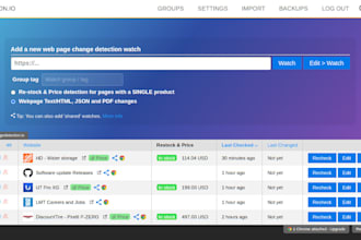 do restock monitor bot, price error bot, discord bot, price getter and notifier