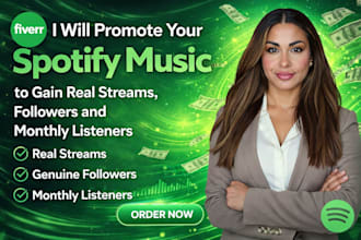 promote your song to real listeners and grow streams, followers pre save