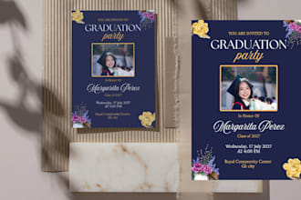 degin printable and digital invitation card for any event